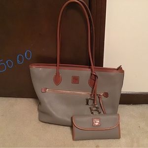 Dooney and Bourke handbag, and wallet